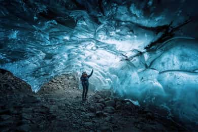 Jökulsárlón: A excursão original à caverna de gelo em Vatnajökull
