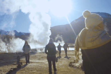 Geysers del Tatio: Sunrise and breakfast in Atacama