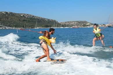Cagliari: watergames in Golfo degli Angeli