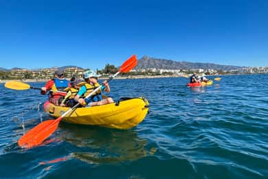 Marbella: Guidad kajaktur Guidad tur i kajak i Puerto Banús