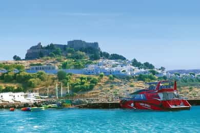 Rhodes: High Speed Boat Trip to Lindos
