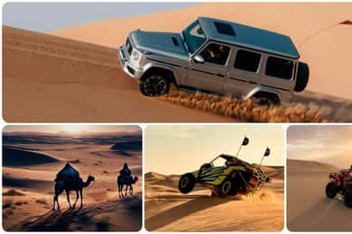 Doha: Quad Bike Tour, Desert Safari, Camel Ride & Sandboard