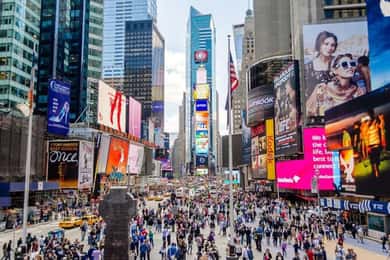 New York City: Times Square Tour med lokal guide