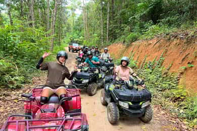 Fra Ko Pha Ngan: ATV-oplevelse i junglen