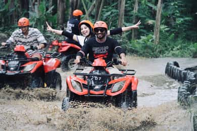 Ubud: Gorilla Face ATV Quad Bike Adventure with Lunch