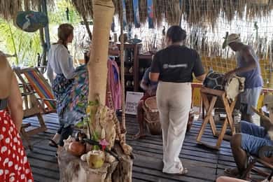 Cartagena: Ilha dos Pescadores nos Mangues de canoa