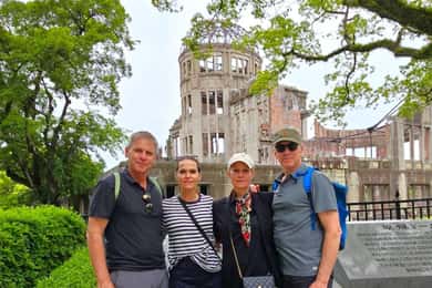 Hiroshima : visite du Dôme de la bombe atomique et du Musée du Mémorial de la Paix