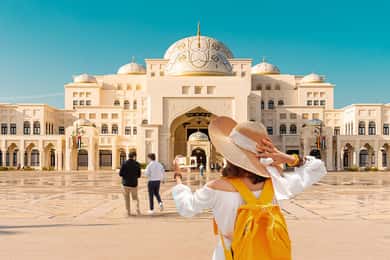 Dubaï : Visite de la mosquée Sheikh Zayed et de Qasr Al Watan avec prise en charge