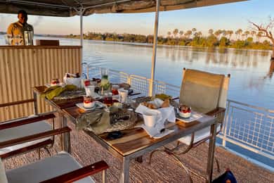Victoria Falls: Sunrise Cruise on the Zambezi River
