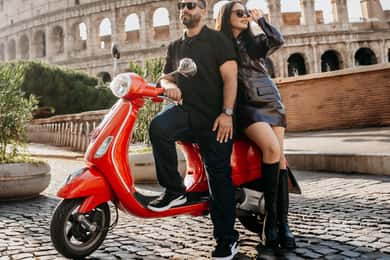 Vespa-Roller-Tour "Rom wie ein Einheimischer"