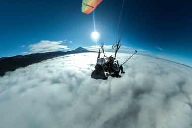Paragliding på Teneriffa: Flyg från Teide till Puerto de la Cruz