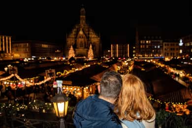 Nürnberg: Byguiden «Julebyen Nürnberg – med gateteater»