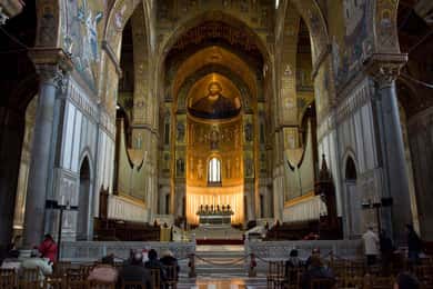 Visita privada a la catedral de Monreale, al claustro y al laboratorio de cerámica