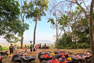 Phuket: ATV- og zipline-panoramaeventyr