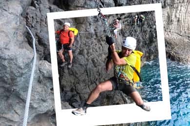 Agaete: Gran Canaria Coasteering. Marine Ferrata and Zipline