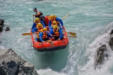 Peel Forest: Rangitata Gorge Whitewater Rafting Tour