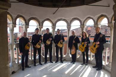 Venice: concert byI MandolinVenice Quartet in St. George's Church.