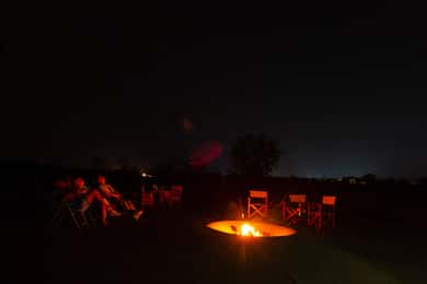 Mirando las estrellas en las cataratas Victoria