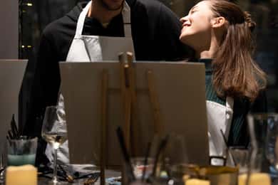 Milano: Paint 'n Sip-klasse