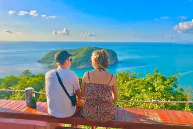 Koh Phangan: En dags biltur (privat gruppe)