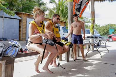 Cancun: pływanie i lot nad morzem
