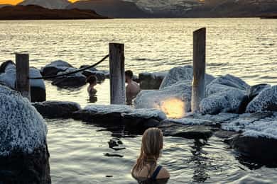 Från Reykjavik: Hvammsvík Hot Spring med transport