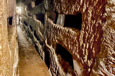 Roma: Tour guidato delle Catacombe Romane con trasferimento