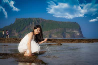 Professional photography experience in Jeju Landmark