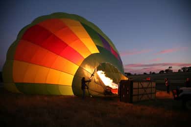 Avon Valley: Flyg med varmluftsballong