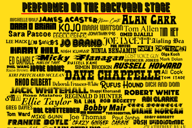 Donnerstagabend im Backyard Comedy Club