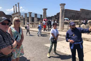 Pompei: tour con ingresso prioritario in treno espresso da Sorrento