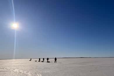 Inari: 5-tägiges Skiabenteuer über den Inari-See