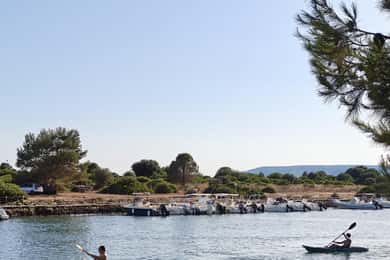 Kayak rental in the coast of Ognina in Syracuse