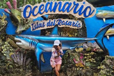 Cartagena: Basic tour of the islands, visit the aquarium and lunch in Baru