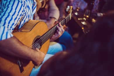 Jerez : visite de la ville, atelier de flamenco avec des artistes et déjeuner