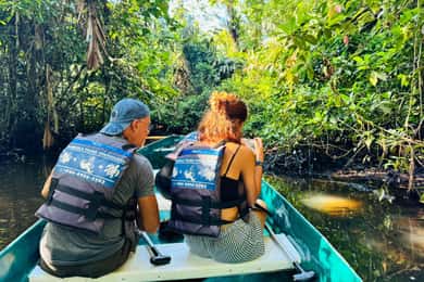 Tortuguero: French Tours - Canoeing in the National Park, Tortuguero