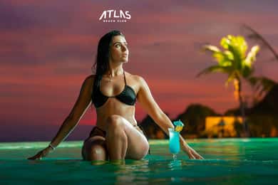 Atlas Beach Club Bali: Dagpas / F&B-krediet voucher