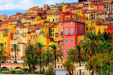 Italiensk marked San Remo, Menton & La Turbie