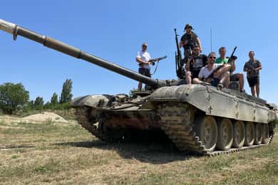 T-72 Tank Driving Heavy Metal Experience