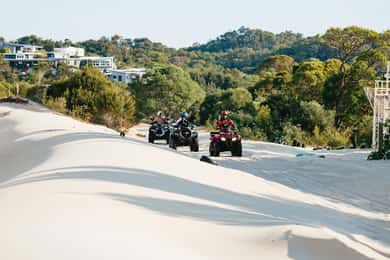 Moreton Island: Tangalooma dagsutflykt med ATV-fyrhjulingstur