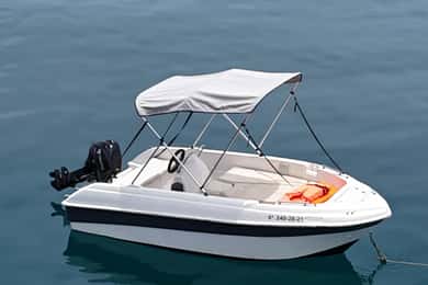 Nerja and Torrox: boat rental without a sailing license