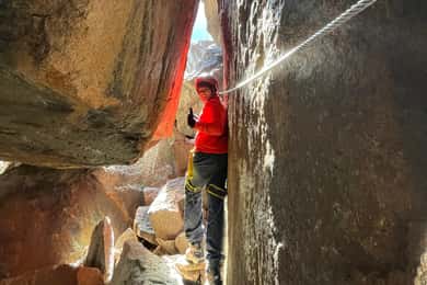 Stavanger: Månafossen Waterfall and Via Ferrata Bouldering
