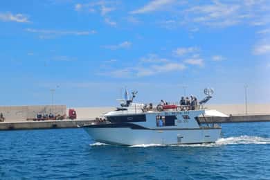 Monopoli: Boat Tour with Swim Stop in the Adriatic Sea