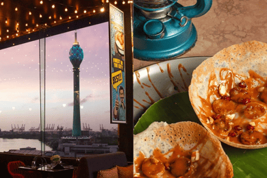 Colombo: Sri Lankan Street Food Tasting on Rooftop Bar