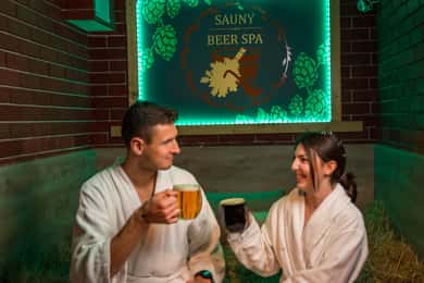 Praga: experiencia en un spa de cerveza con cerveza ilimitada y sauna