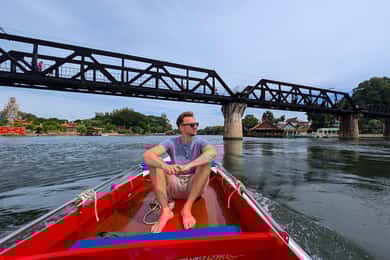 Kanchanaburi: River Kwai Scenic Tour by Private Longtail