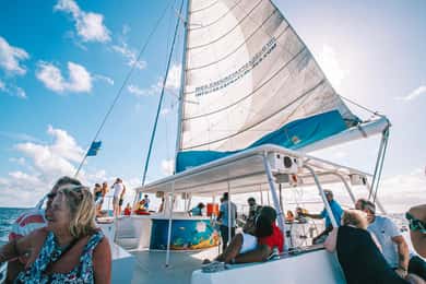 From Soufriere: Full-Day Sail & Zip Line Adventure