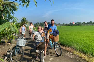 VIP Mekongdeltaet heldagssykling-kajakk-koking gruppe 10pax