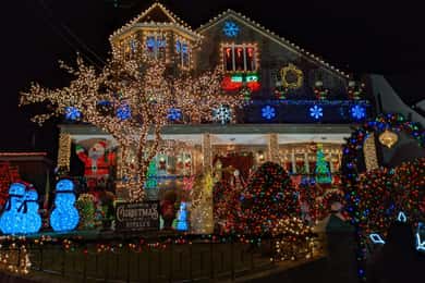 Christmas Light Night tour
