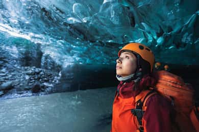 2-Day South Coast, Blue Ice Cave, Glacier Lagoon Tour